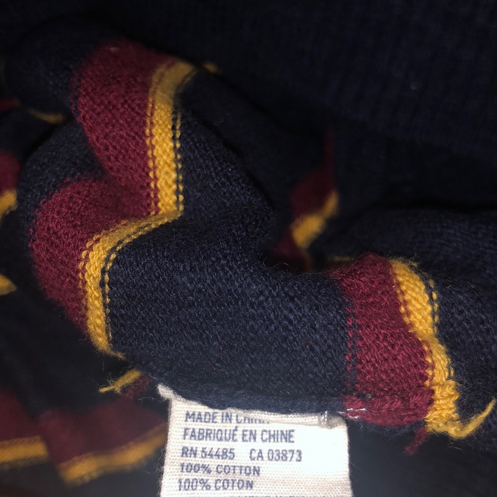 AEO Navy STRIPED SWEATER - Picture 10 of 10